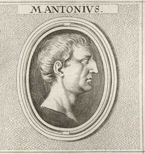 Nuremberg Prints: Mark Antony, Roman politician and general, 83-30 BC