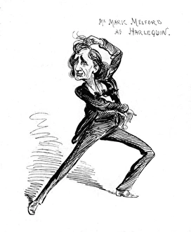 Images Dated 11th July 2017: Mark Melford as Harlequin