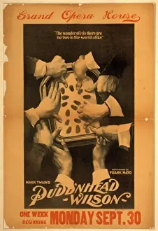 Twain Prints: Mark Twains Pudd nhead Wilson dramatized by Frank Mayo