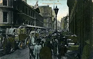 Billingsgate Prints: The Market, Billingsgate, London