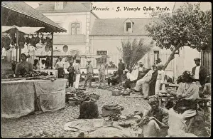 Verde Prints: Market / Brazil / 1905