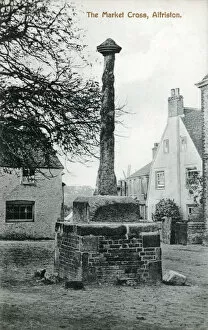 Alfriston Gallery: The Market Cross at Alfriston, East Sussex, England. Date: circa 1910s
