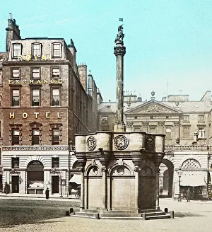 Market Cross, Edinburgh, Scotland, Victorian period