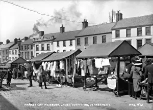 Market Day in Lisburn, Ladies Outfitting Department