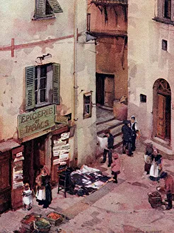 Citizens Prints: Market Day, Villefranche
