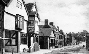 Drayton Prints: Market Drayton Stafford Street early 1900s