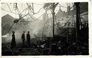 Market Fire, Southport, Lancashire