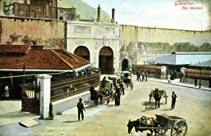 Cumbo Prints: The Market, Gibraltar