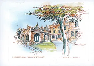Chipping Prints: Market Hall, Chipping Campden