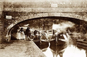 Locks Collection: Market Harborough Foxton Locks early 1900s