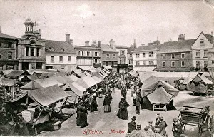 Hertfordshire Gallery: Market, Hitchin, Hertfordshire