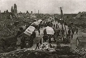 Market in Lens Ruins