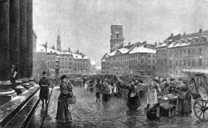 Leisurely Prints: Market, Nytorv