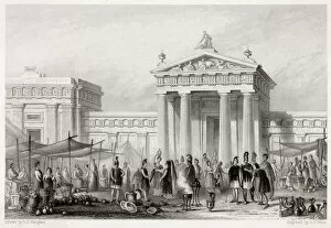 Images Dated 5th May 2021: Market place at Athens