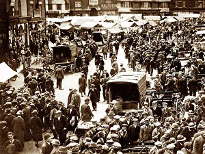 Banbury Prints: Market Place, Banbury, early 1900s