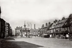 Market Place, Beverly, Yorkshire, c. 1880 s