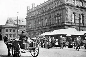 Market Place, Blackburn early 1900's