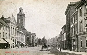 Market Gallery: Market Place, Blandford Forum, Dorset
