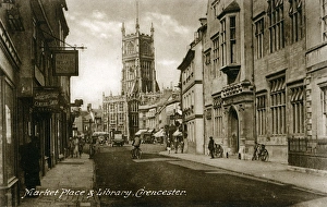 Gloucestershire Gallery: Market Place, Cirencester, Gloucestershire