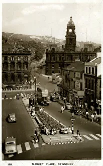 Images Dated 5th August 2015: Market Place, Dewsbury, Yorkshire