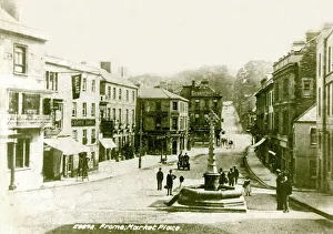 Images Dated 17th January 2020: Market Place, Frome, Somerset