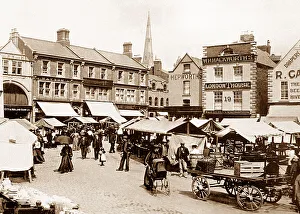 Grantham Prints: Market Place, Grantham