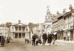 Market Place, Henley on Thames, Victorian period