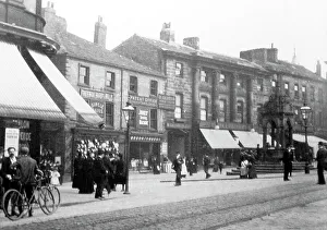 Huddersfield Prints: Market Place, Huddersfield, early 1900s
