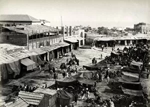 Occupation Collection: Market place in Jaffa, Palestine, Israel Holy Land