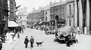 Market Place, Macclesfield, early 1900s