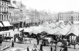 Slab Prints: Market Place, Nottingham