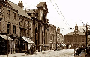 Market Place, Pontefract early 1900's