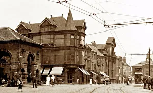 Market Place, Pontefract early 1900's