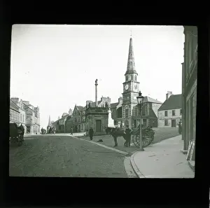 Selkirk Prints: Market Place, Selkirk, Selkirkshire