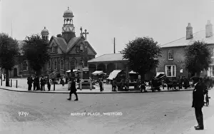 Thetford Prints: Market Place, Thetford, Norfolk