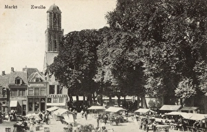 Images Dated 19th May 2017: Market Place, Zwolle, Overijssel, Netherlands