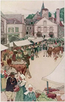 Markets Collection: Market / Pont-Aven / France