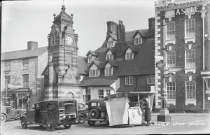 Ruthin Prints: Market Scene in Ruthin
