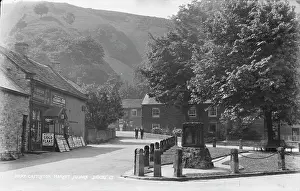 Castleton Prints: Market Square in Castleton
