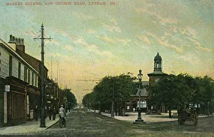Annes Gallery: Market Square and Church Road, Lytham, Lancashire