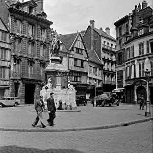Grindelwald Prints: Market Square, Grindelwald, Germany