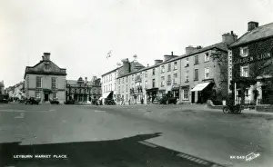 Market Square, Leyburn, Richmondshire, North Yorkshire, Engl