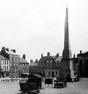Ripon Prints: Market Square, Ripon, Victorian period