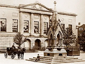 Stafford Prints: Market square, Stafford