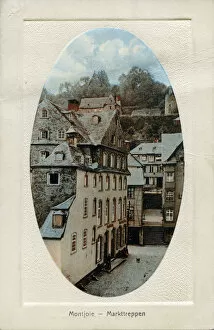 Aachen Collection: The Market-stairs, Montjoie - Monschau, North Rhine-Westphal