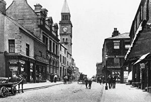 Images Dated 8th November 2018: Market Street, Chorley early 1900's