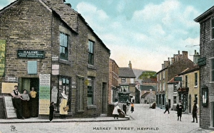 Market Street, Hayfield, Derbyshire Market Street, Hayfield, Derbyshire