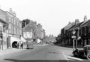 Market Weighton Market Place probably 1930/40s