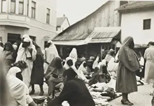 Sarajevo Prints: Marketplace in Sarajevo, Bosnia