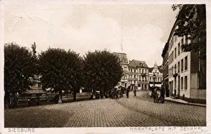 Marketplace Prints: The Marketplace, Siegburg, North Rhine-Westphalia